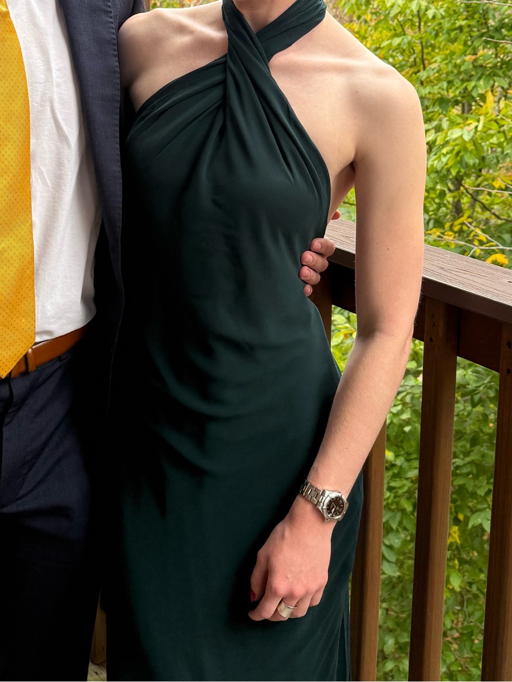 SHOW ME YOUR MUMU GREEN MIDI DRESS